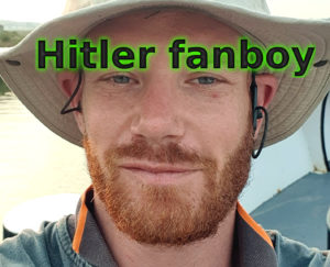 Hitler fanboy Rico van der Horst
